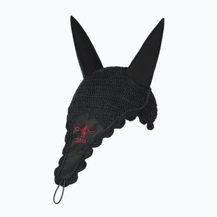 FERA Paraorecchie da cavallo Lamina nero/bordeaux