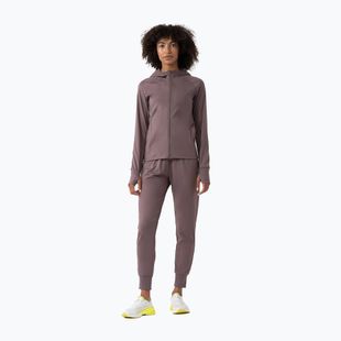 Felpa da allenamento da donna 4F F208 marrone chiaro