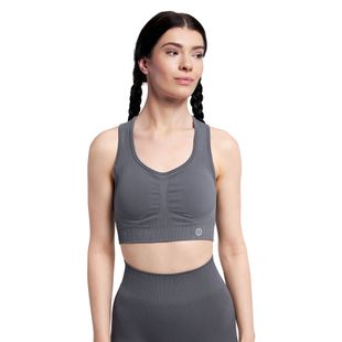Reggiseno da allenamento Gym Glamour Push Up grigio