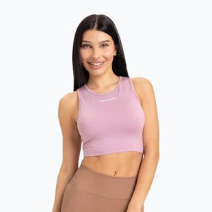 Top da allenamento da donna Gym Glamour Legato rosa