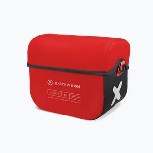 Borsa da manubrio Extrawheel Handy 5 l rosso/nero
