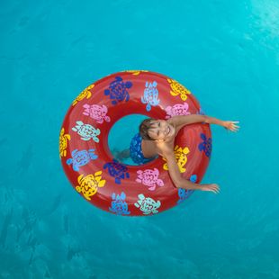 AQUASTIC ruota da nuoto ASR-118R rosso