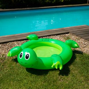 Piscina gonfiabile per bambini AQUASTIC AKP-117T 117 cm verde