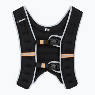 XTREXO WV-10 Gilet per allenamento con i pesi da 10 kg nero
