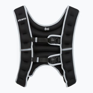 XTREXO WV-08 Gilet per allenamento con i pesi da 8 kg nero