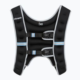 XTREXO WV-05 Gilet per allenamento con i pesi da 5 kg nero