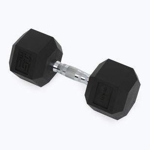 Manubri gommati XTREXO Hex 15 kg