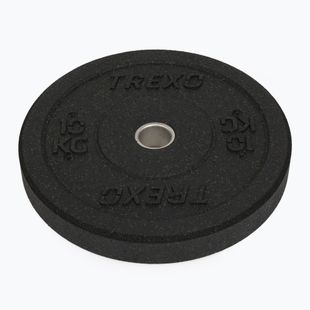 Peso olimpico XTREXO TRX-BMP010 10 kg nero