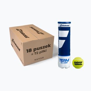 Palline da tennis Babolat Team All Court 72 pz. giallo