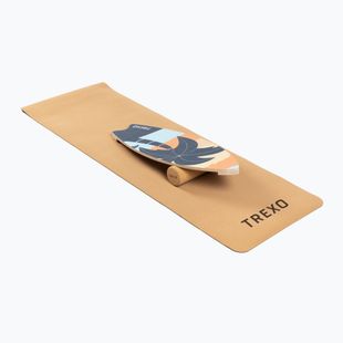 Tavola di bilanciamento + tappetino + rullo XTREXO BBS01 blu/arancio