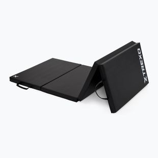 XTREXO materasso ginnico pieghevole grande nero