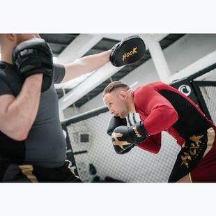 HOOK FIGHTING zampe da allenamento Nero carbone