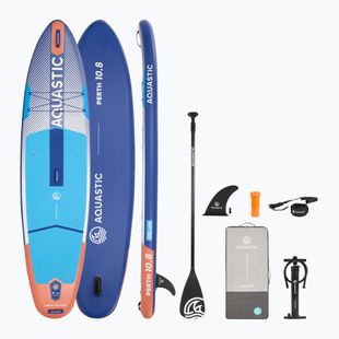 Set tavola SUP gonfiabile AQUASTIC Perth 10'8" all-round blue