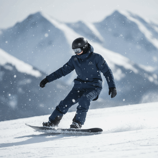 KADVA Skiro Pants Jrb pantaloni da sci per bambini blu navy