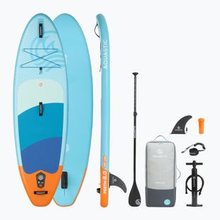 Set tavola SUP gonfiabile per bambini AQUASTIC Perth 8'0" allround blue