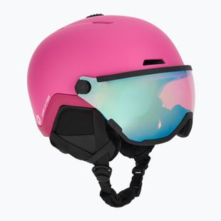 Casco da sci per bambini ATTABO Avens 2.0 Jr Visor pink
