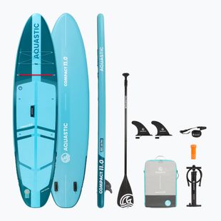 Set tavola SUP gonfiabile Compact 11'0" blu