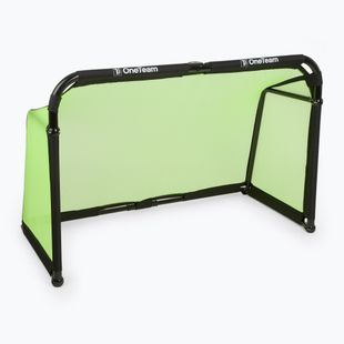 Porta da calcio OneTeam SWIFTGOAL 180 x 120 cm foldable black/green