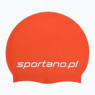 Cuffia da nuoto SPORTANO silicone orange