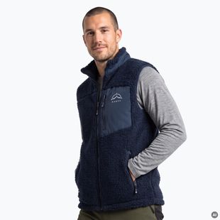 Gilet da uomo KADVA RODVIK VEST blu navy