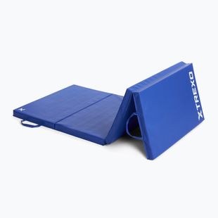 Materasso da ginnastica pieghevole XTREXO 195 x 80 x 5 cm blu