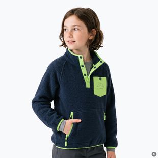 Felpa in pile per bambini KADVA RODIA JR blu