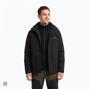 Giacca 3 in 1 da uomo KADVA TraiLine WP nera