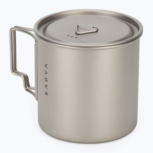 Tazza da viaggio KADVA titanium ultralight gray