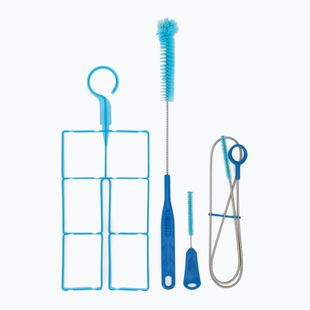 Set di pulizia per softflask e borracce KADVA Flowbie blu