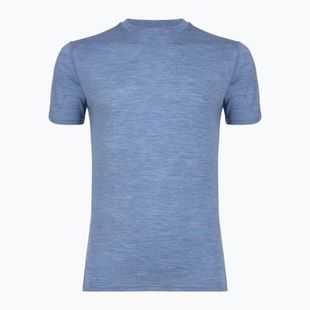 Maglia termica da uomo WOOLCANO Merino 100% TEE0546 blue