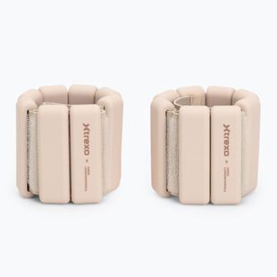 Cavigliere e polsiere con peso XTREXO x Anna Lewandowska Bangles 205 Beige