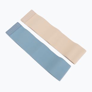 Set di bande elastiche per allenamento XTREXO x Anna Lewandowska bands Beige/Azul Bruma