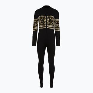 Tuta intera da donna Woolcano SWT1095 Czarny/Kremowy