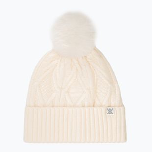 Cappello da donna Woolcano HAT1100 Kremowy
