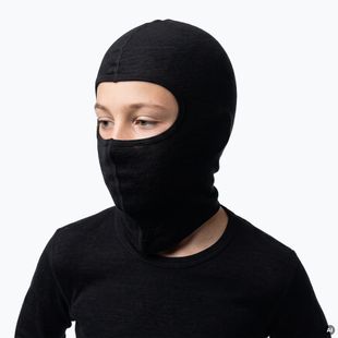Passamontagna per bambini WOOLCANO BAL1117 Czarny
