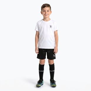 Completo da calcio per bambini OneTeam Precision Set maglia e pantaloncini bianco
