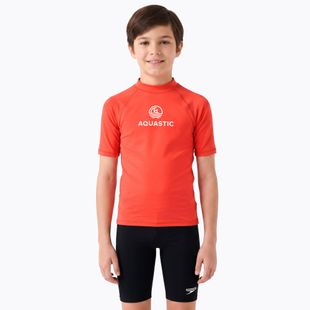 Maglietta per bambini AQUASTIC Rimos UV 50+ UPF orange