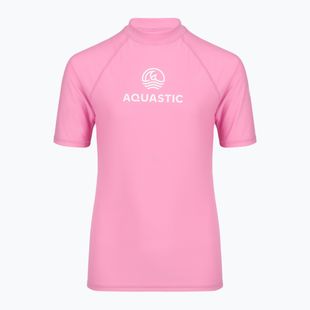 Maglietta per bambini AQUASTIC Rimos UV 50+ UPF pink