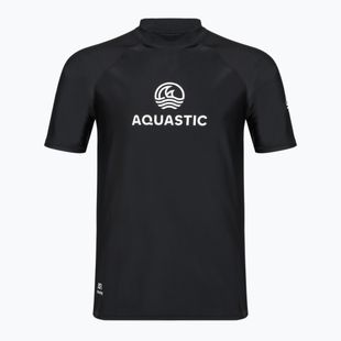 T-shirt da uomo AQUASTIC Rimos UV 50+ UPF black