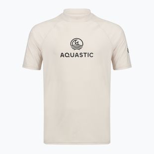 Maglietta da uomo AQUASTIC Rimos UV 50+ UPF beige