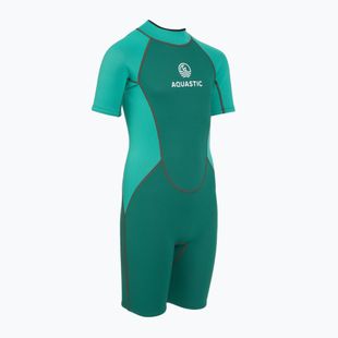 Muta da nuoto per bambini AQUASTIC Wavey Jrg 2 mm turchese