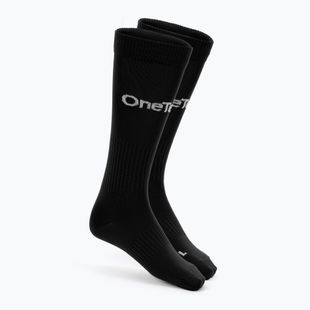 Calzettoni da calcio per bambini OneTeam Precision football socks black