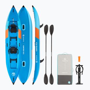 AQUASTIC Cortez 13'5" 410 cm blu kayak gonfiabile per 2 persone