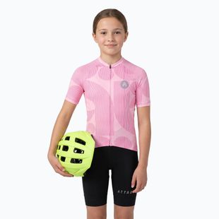 Maglia da ciclismo per bambini ATTABO Vites WMNS pink
