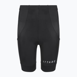 Pantaloncini da ciclismo per bambini ATTABO Kiro black