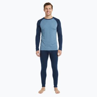Completo intimo termico da uomo WOOLCANO termoaktywna Merino SET0978 blue