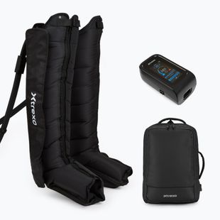Massaggiatore XTREXO gambali per massaggio compressivo AIRPRESSO 8 nero