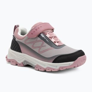 Scarpe da trekking per bambini KADVA Rocky Trail Low WaterProof Softshell grigio