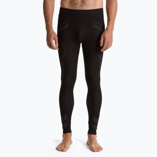 Pantaloni termoattivi da uomo OneTeam ACHILL BAMBOO THERMO LIGHT PLUS nero