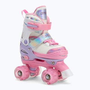 Pattini a rotelle per bambini ATTABO Diamond rosa